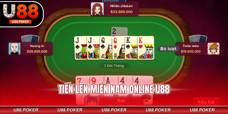 Tiến lên miền Nam online U88